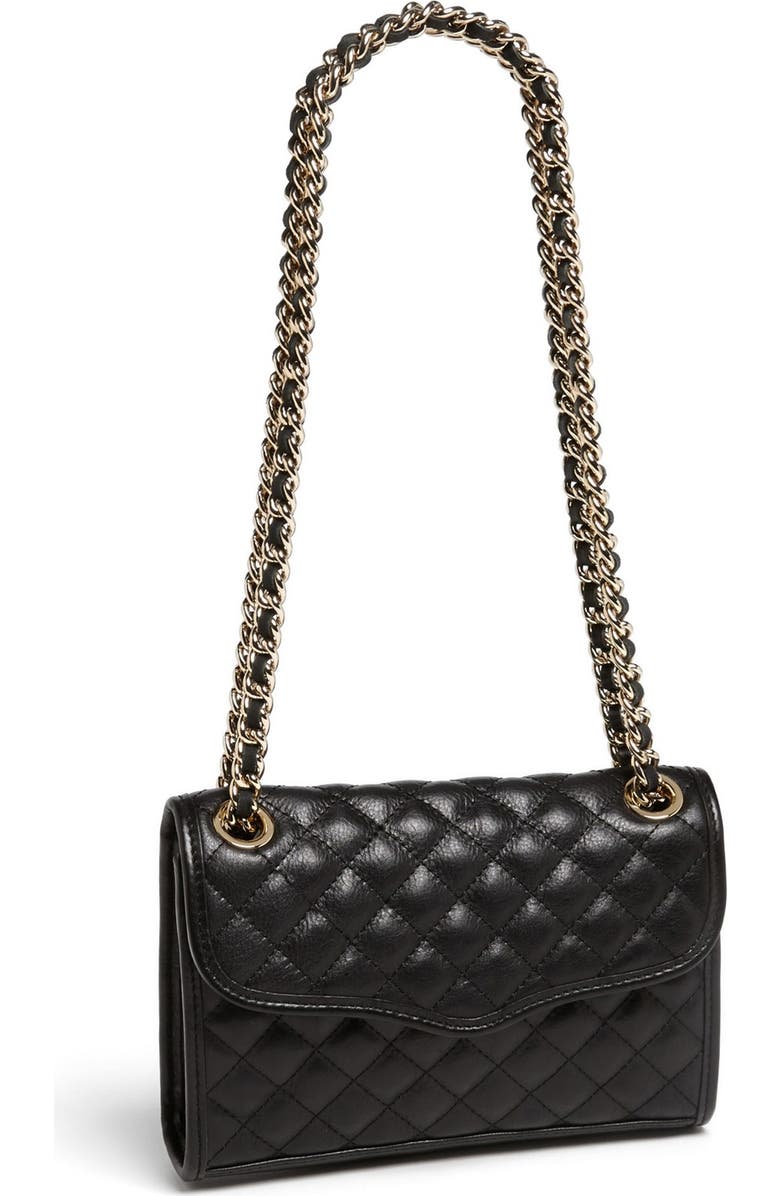 Rebecca Minkoff 'Quilted Mini Affair' Convertible Crossbody Bag, Main, color,