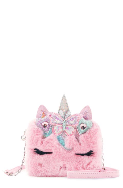 Kids' Gwen Faux Fur Crossbody Bag (Big Kid)