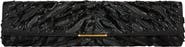 Balmain Long Clutch Bag in Embroidered Satin