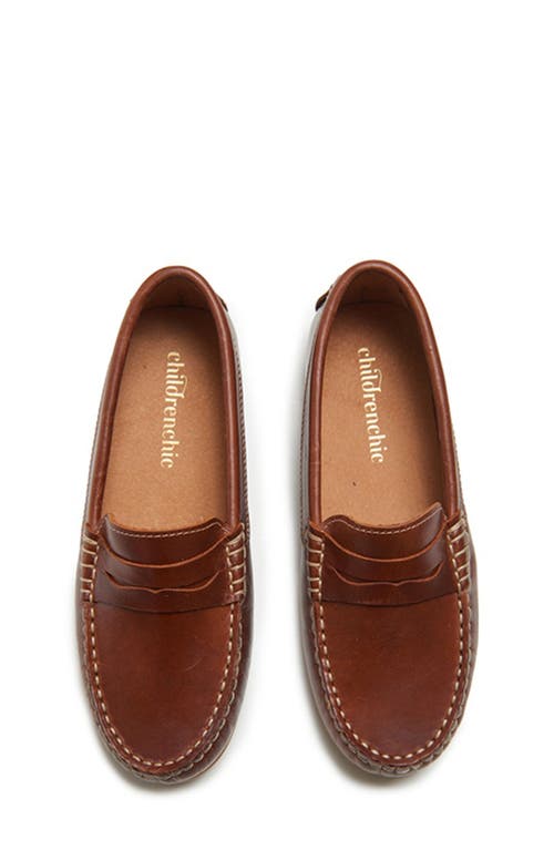 Childrenchic Kids' Penny Loafer In Brown