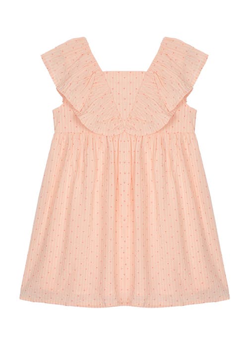 Mabel + Honey Babies' Mabel And Honey Heartstrings Girls' Dress In Pink
