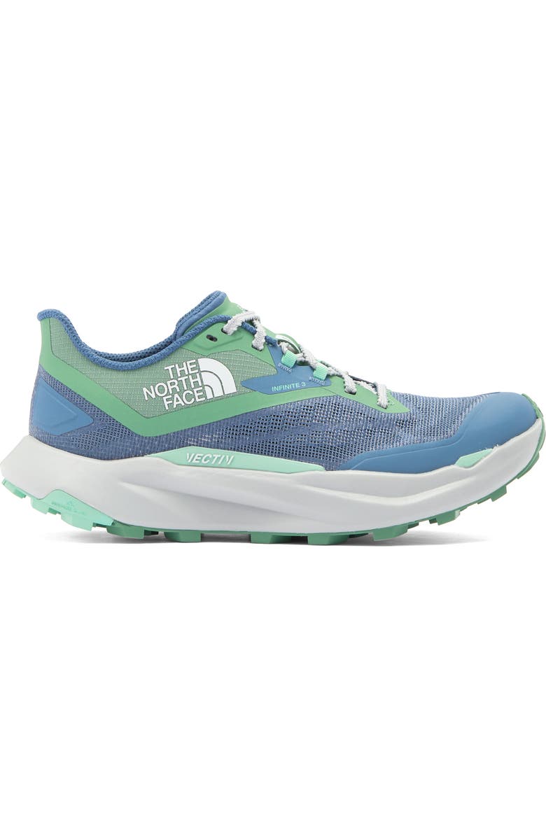 The North Face VECTIV<sup>™</sup> Infinite 3 Trail Running Shoe, Alternate, color, Winslor Blue/ Bright Foam