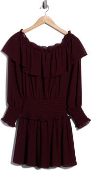 WAYF Off the Shoulder Minidress