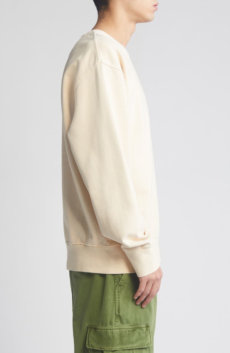 Saturdays NYC Bowery Embroidered Cotton Sweatshirt, Alternate, color,