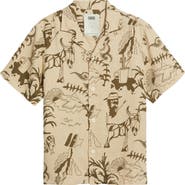 OAS Poplan Linen Camp Shirt