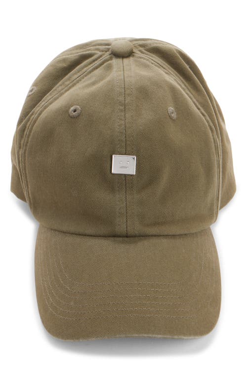 ACNE STUDIOS ACNE STUDIOS CUNOV FACE LOGO PLATE BASEBALL CAP