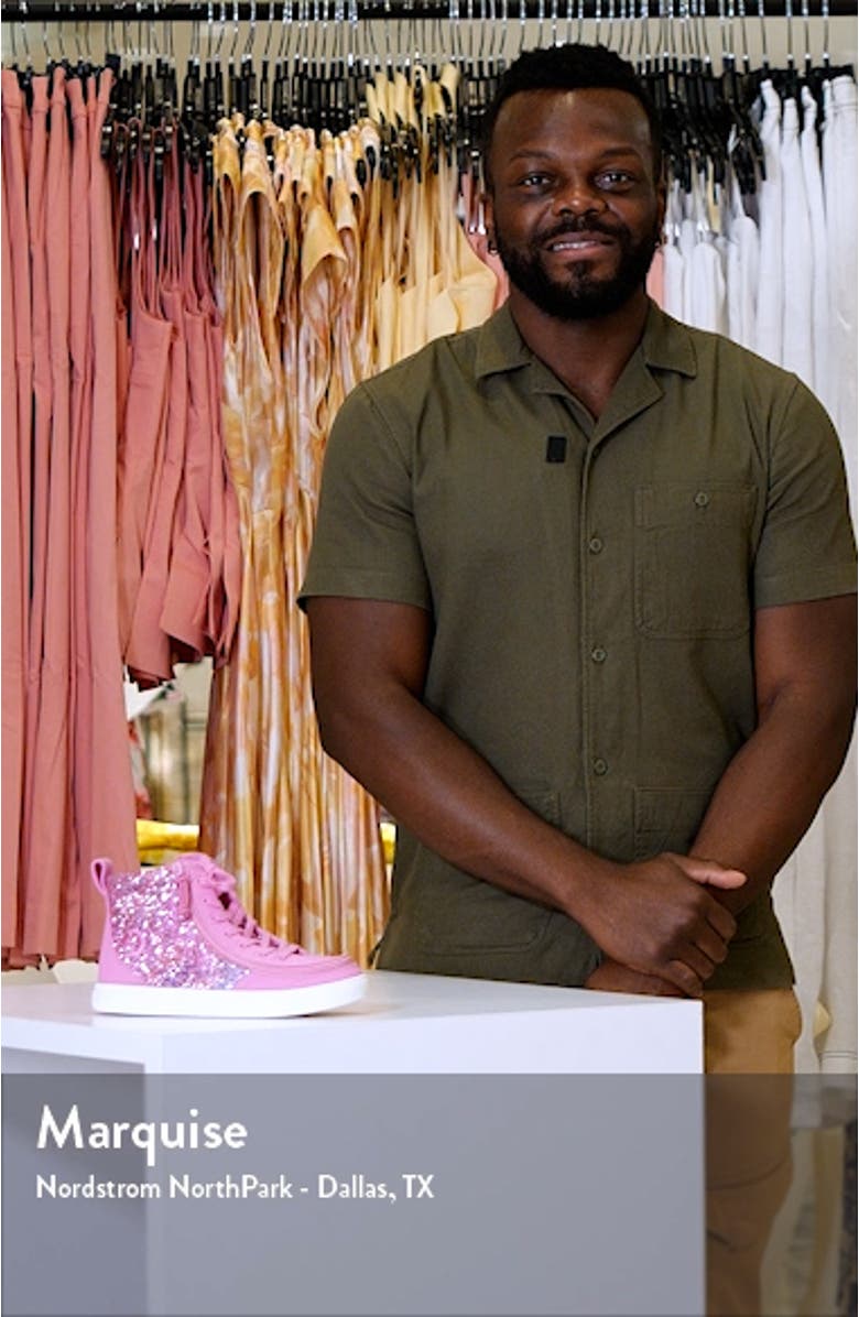 Kids' Classic Lace High Top Sneaker, sales video thumbnail