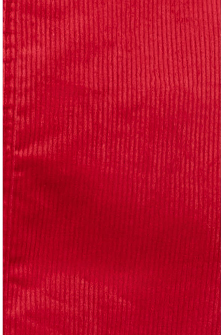 Kenny Oversize Corduroy Bomber Jacket, Alternate, color, CRIMSON