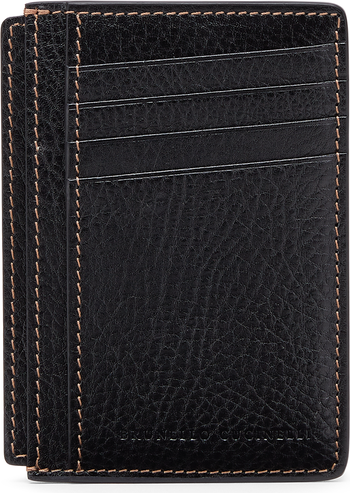 Brunello Cucinelli Calfskin card case | Nordstrom