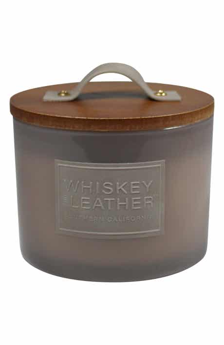 SAND AND FOG Whiskey & Leather Candle