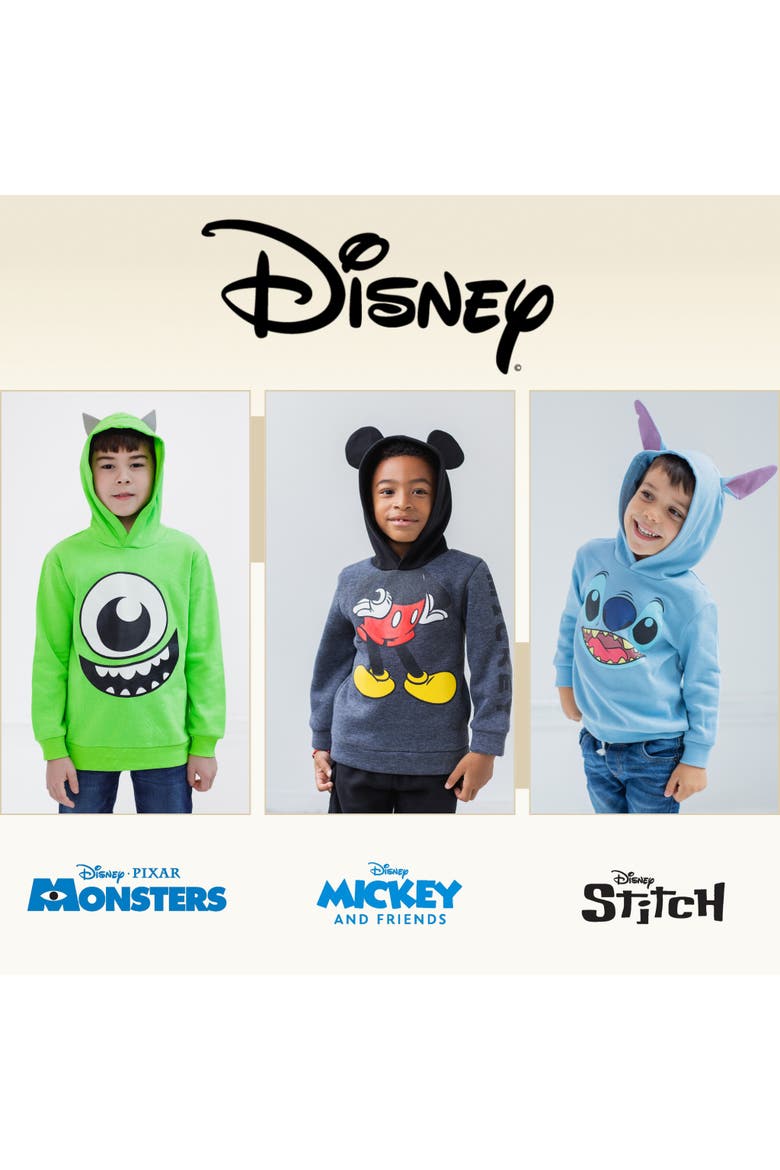 Monsters Inc. Mike Wazowski Fleece Hoodie, Alternate, color, Mike Wazowski Green