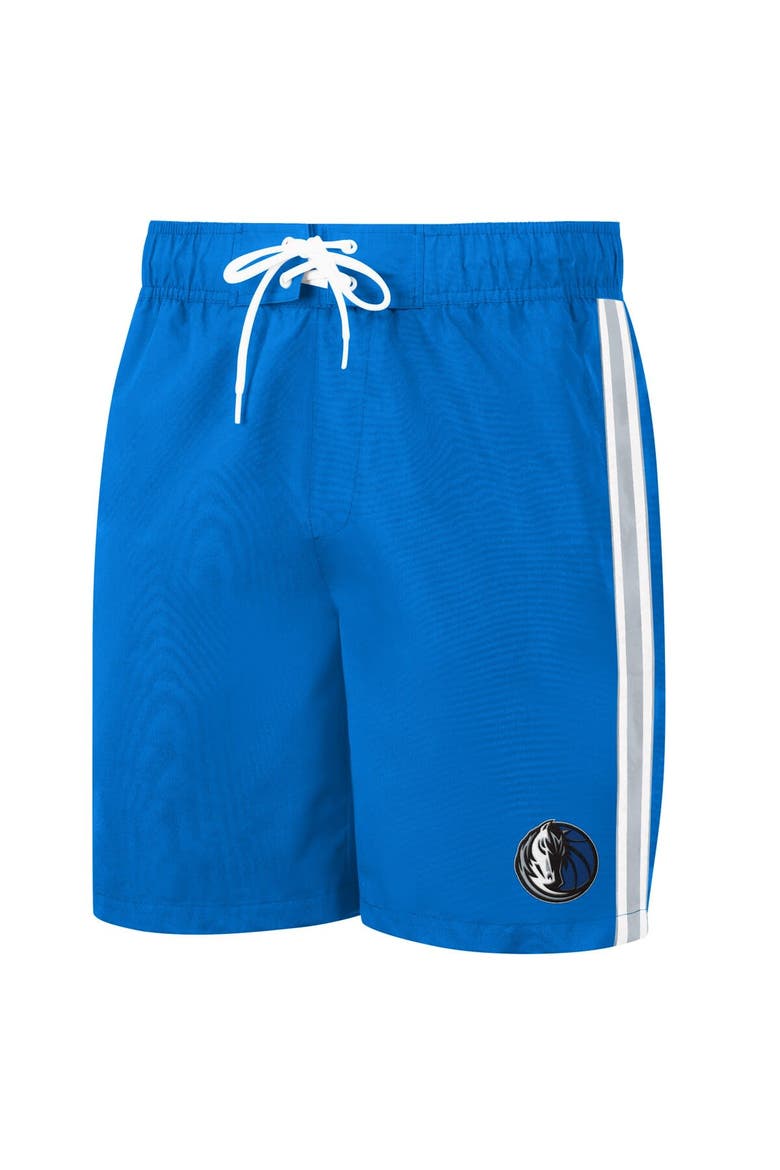 Men's G-III Sports by Carl Banks Blue Dallas Mavericks Sand Beach Volley Swim Shorts, Alternate, color, Blue