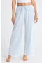 selected White- Blue Hickory Stripe