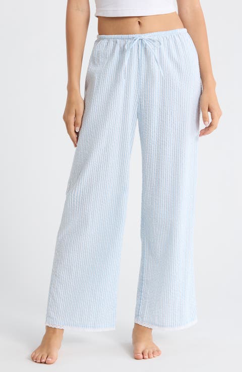 Seersucker Sleep Pants