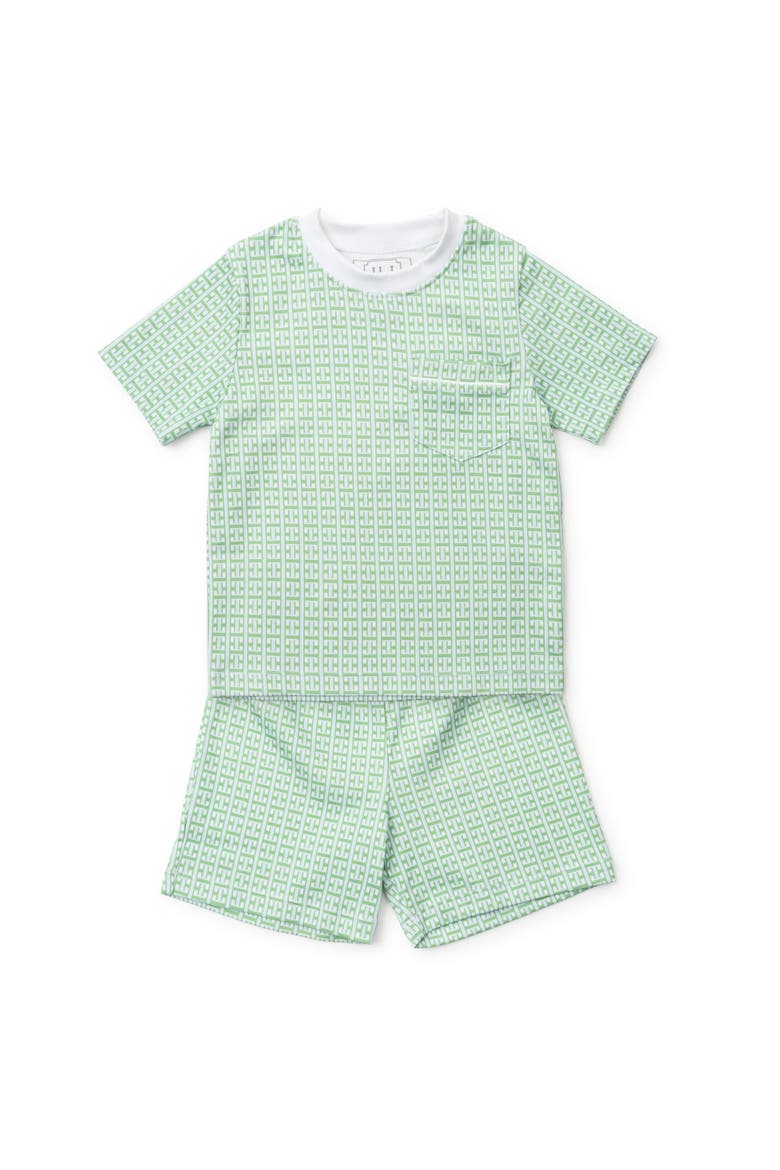 Charles Boys' Short Set, Main, color, Garden Trellis