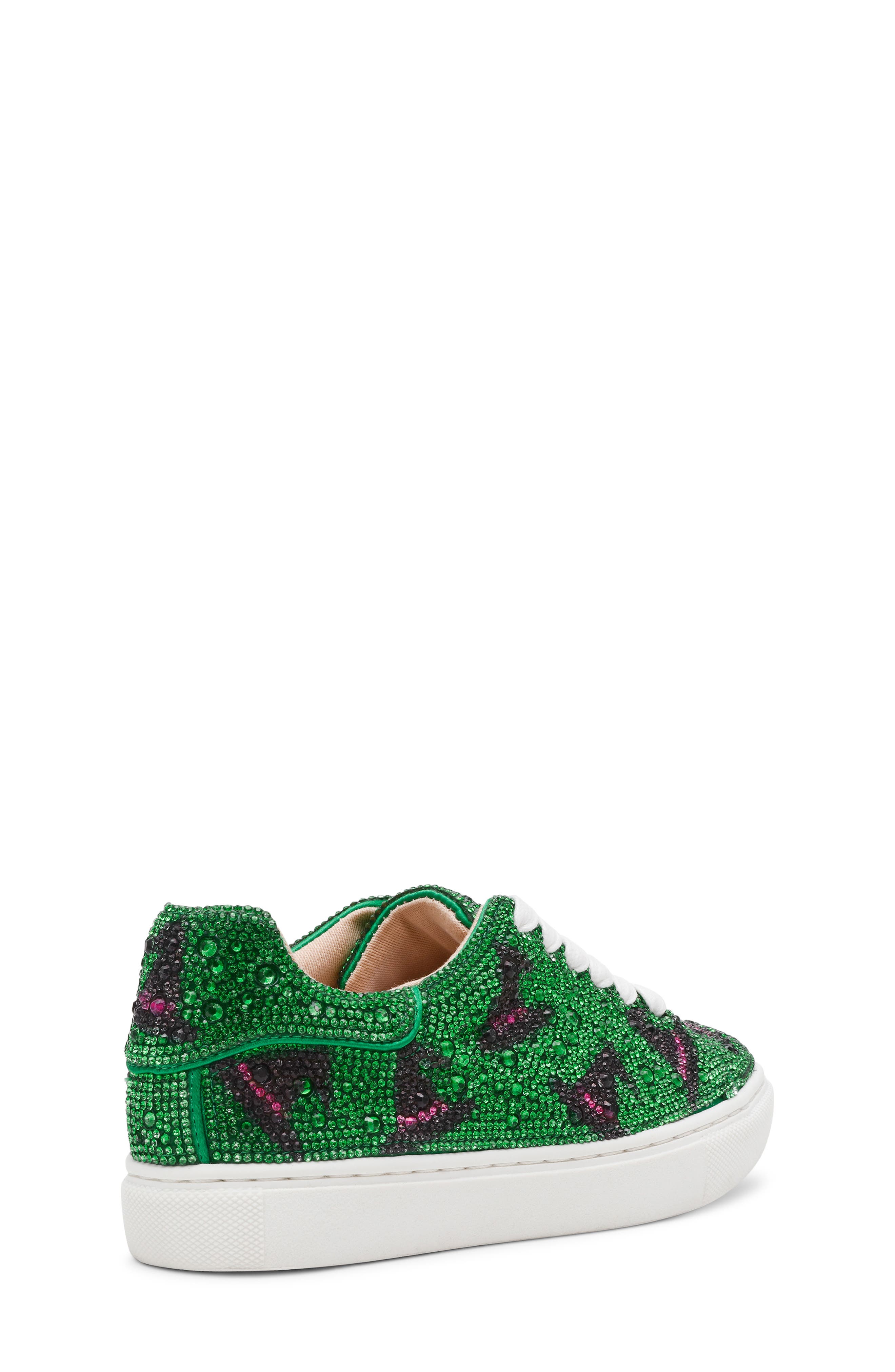 Sidny Crystal Sneaker, Alternate, color, WITCH