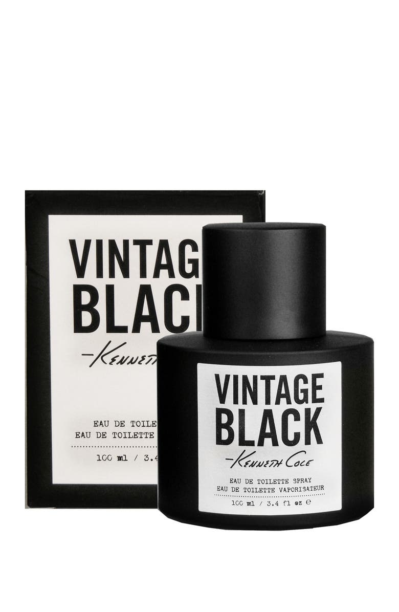 Kenneth Cole Men's Kenneth Cole Vintage Black Eau de Toilette Spray - 3.4 fl. oz., Main, color, 
