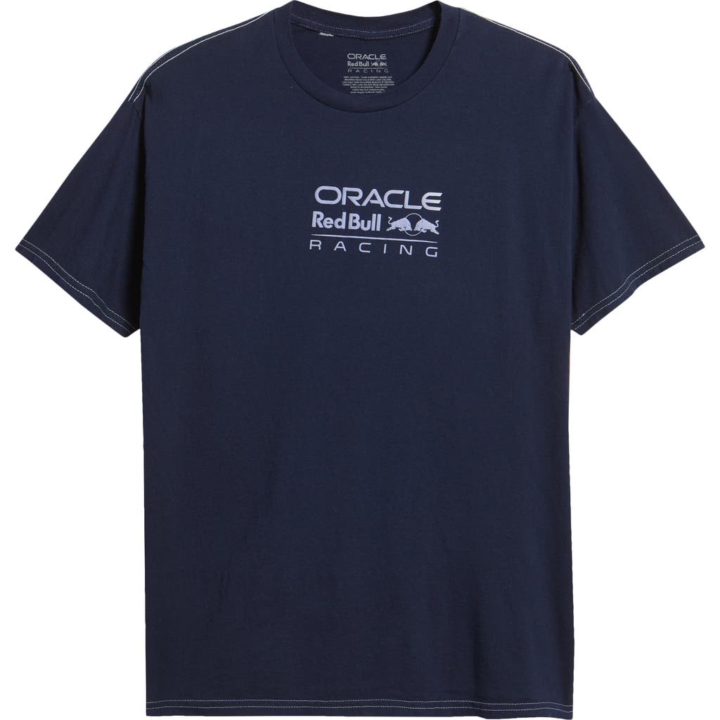 Merch Traffic Oracle Red Bull Racing Graphic T-shirt In Blue