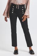 Derek Lam 10 Crosby Robertson Slim Straight Leg Pants