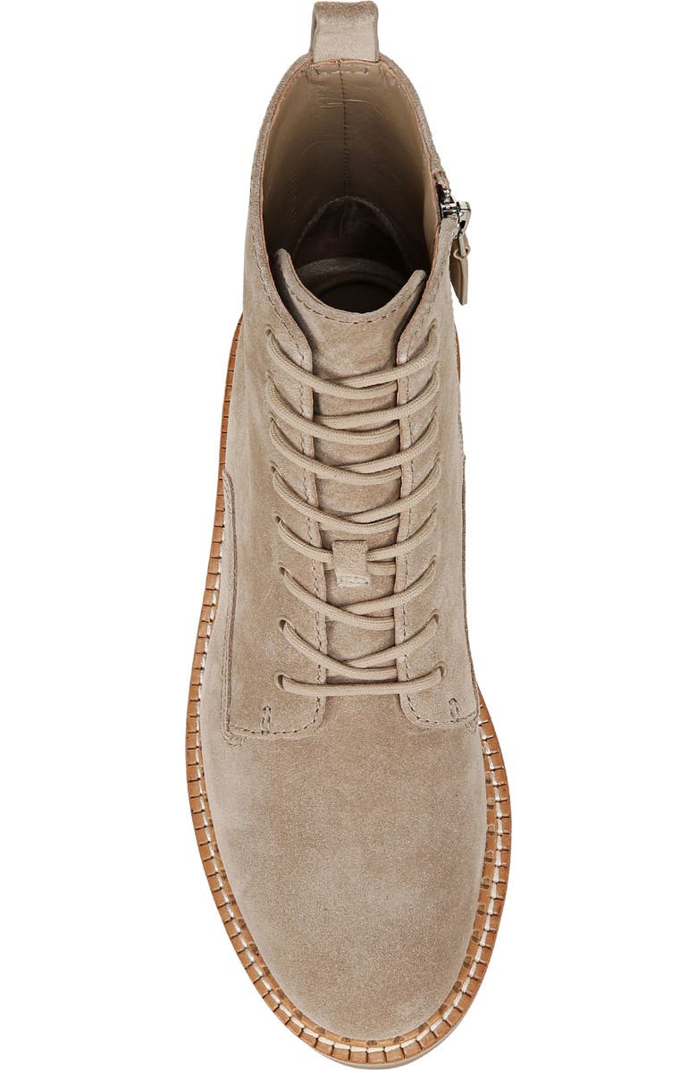 Vince Cabria Lug Water Resistant Lace-Up Boot, Alternate, color, Dark Clay