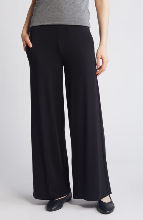 High Waist Wide Leg Pants