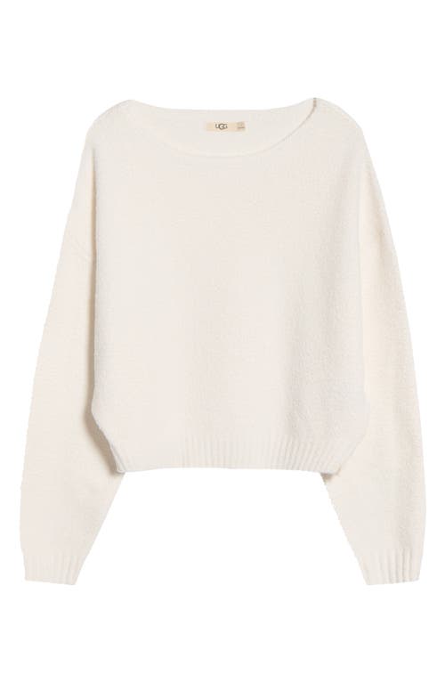 Ugg(r) Novalie Slouchy Pullover Lounge Sweater In White