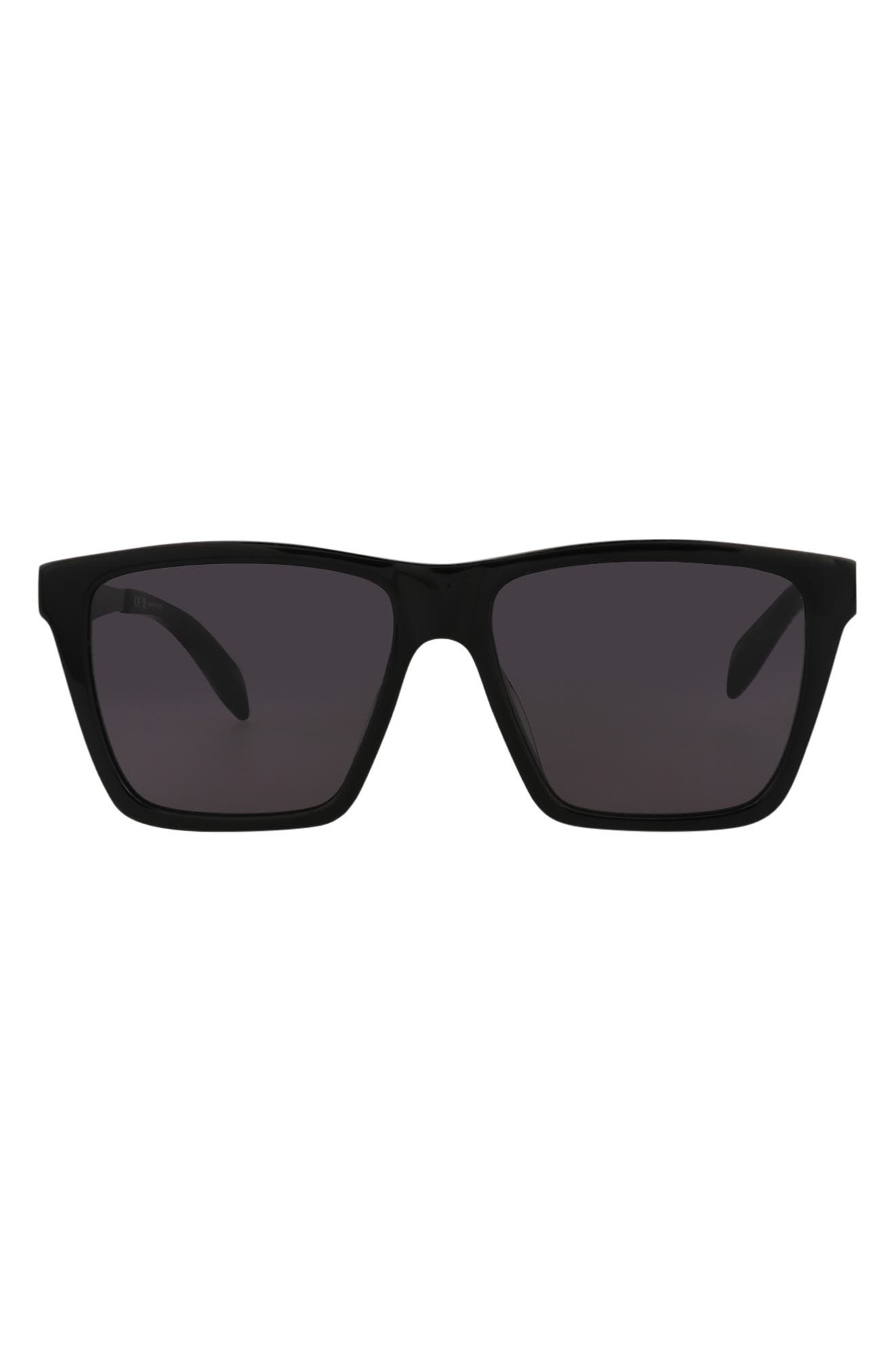 McQueen 57mm Square Sunglasses
