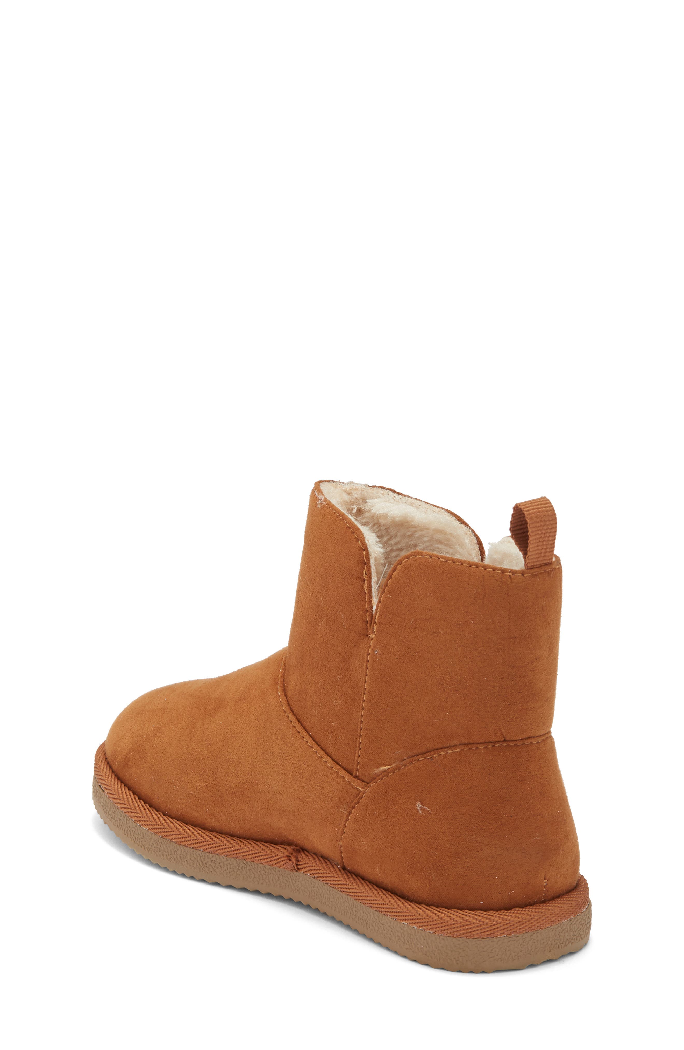 Elly Cozy Short Boot, Alternate, color, TAN CHESTNUT