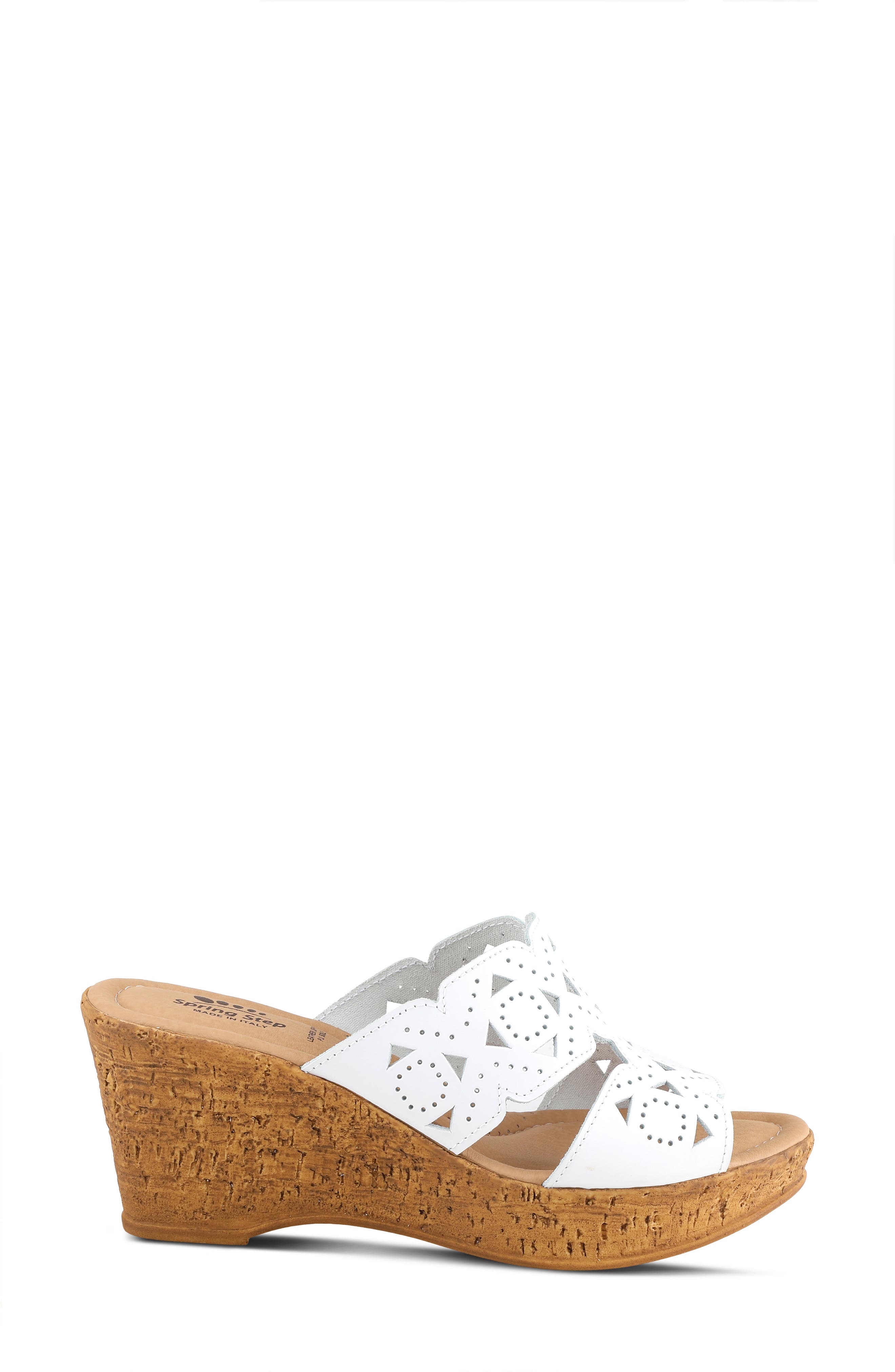 Flamyo Platform Wedge, Alternate, color, WHITE