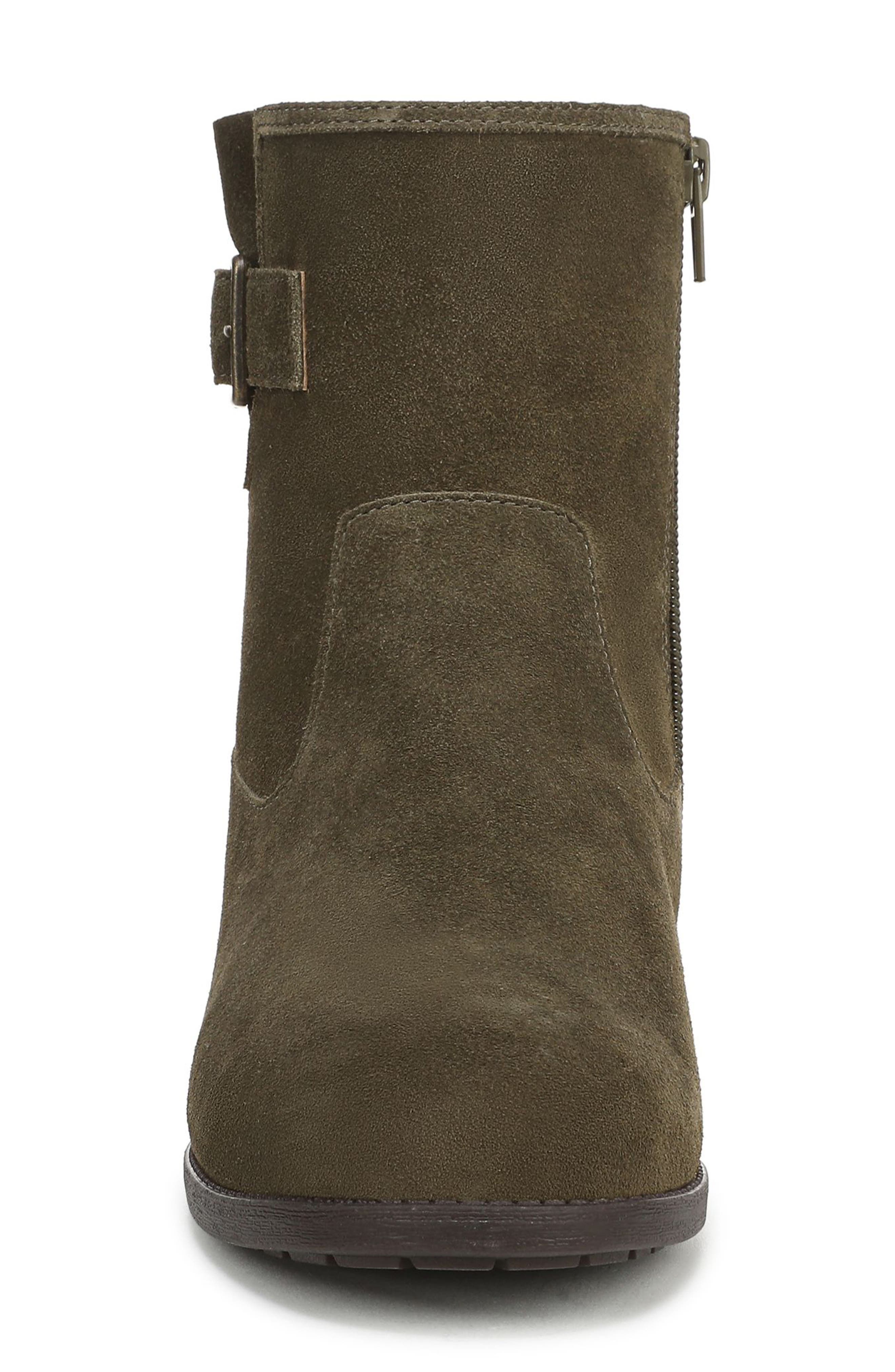 Jill Bootie, Alternate, color, DARK OLIVE
