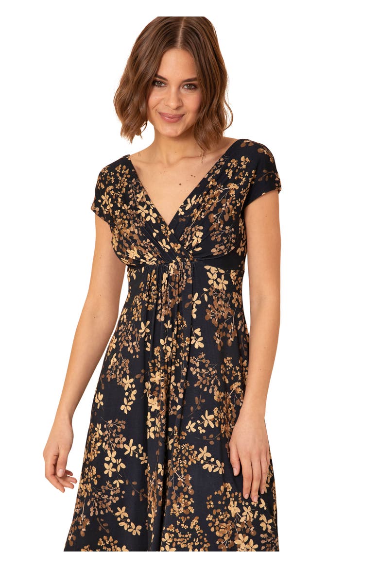 Sara Dress, Alternate, color, Golden Blossom