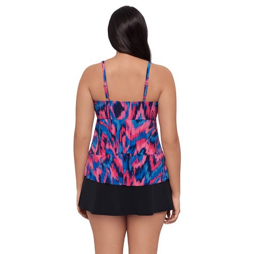 Trimshaper Leona V-neckline Tankini Swim Top