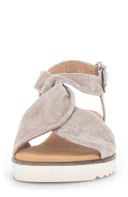 Gabor 42.751 Wedge Sandal In Muschel
