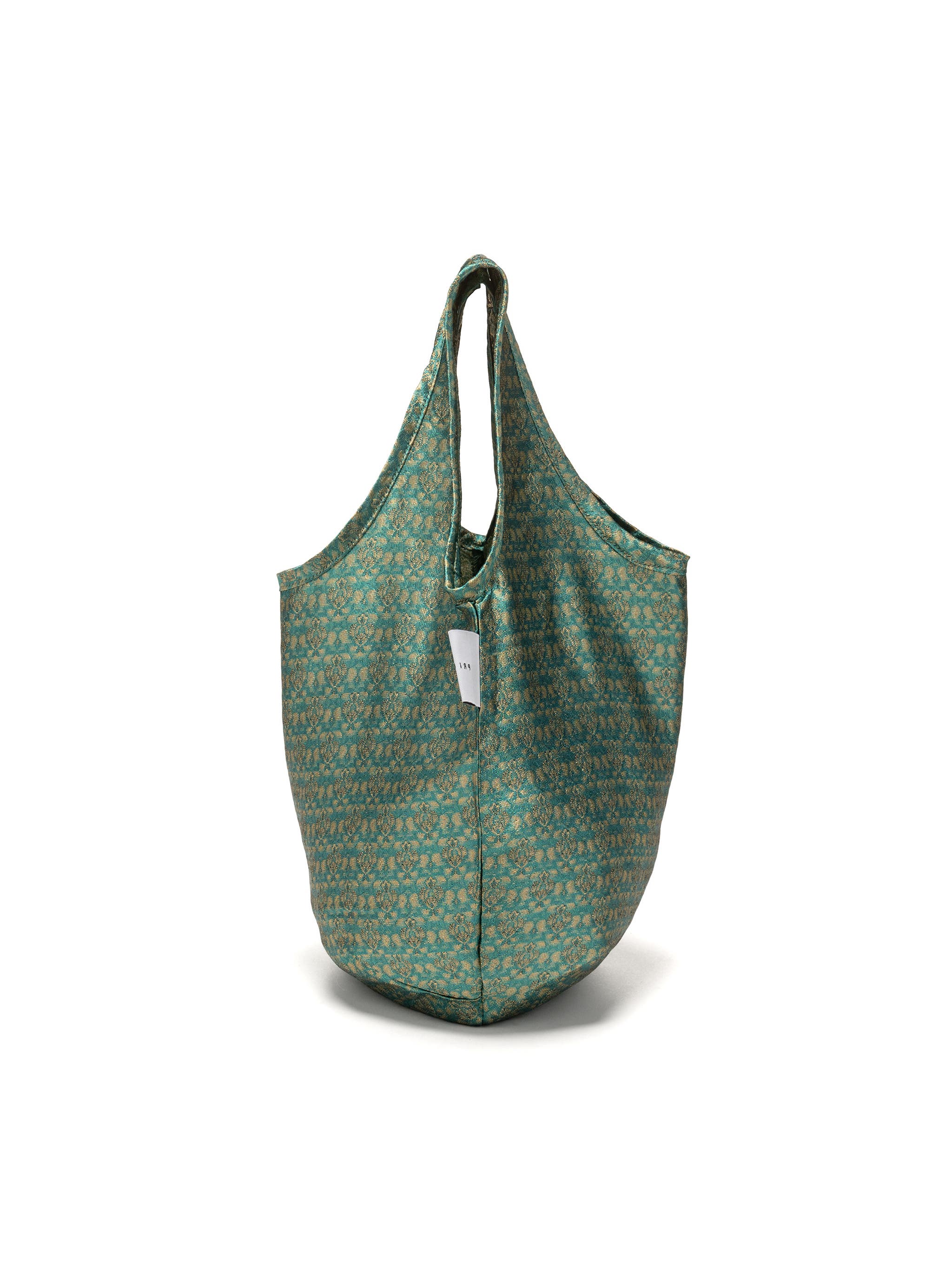 Priory Egg Tote - Deadstock Silk, Alternate, color, 