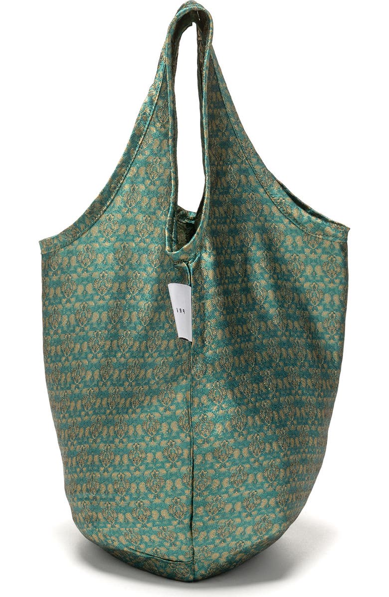 Priory Egg Tote - Deadstock Silk, Alternate, color,