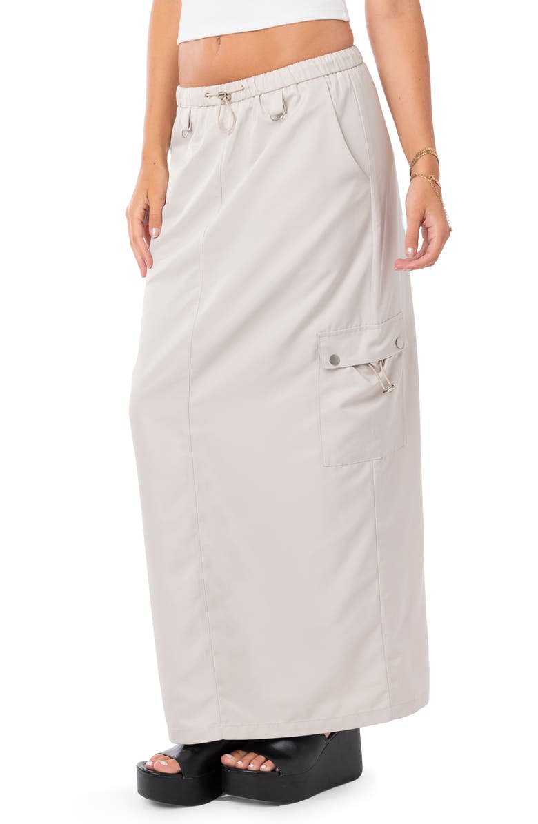 EDIKTED Demi Cargo Skirt, Alternate, color, 