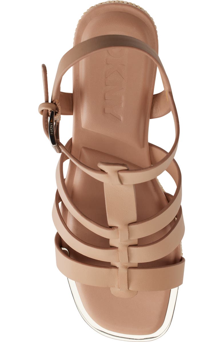 DKNY Fisherman Platform Sandal, Alternate, color, Rose Beige