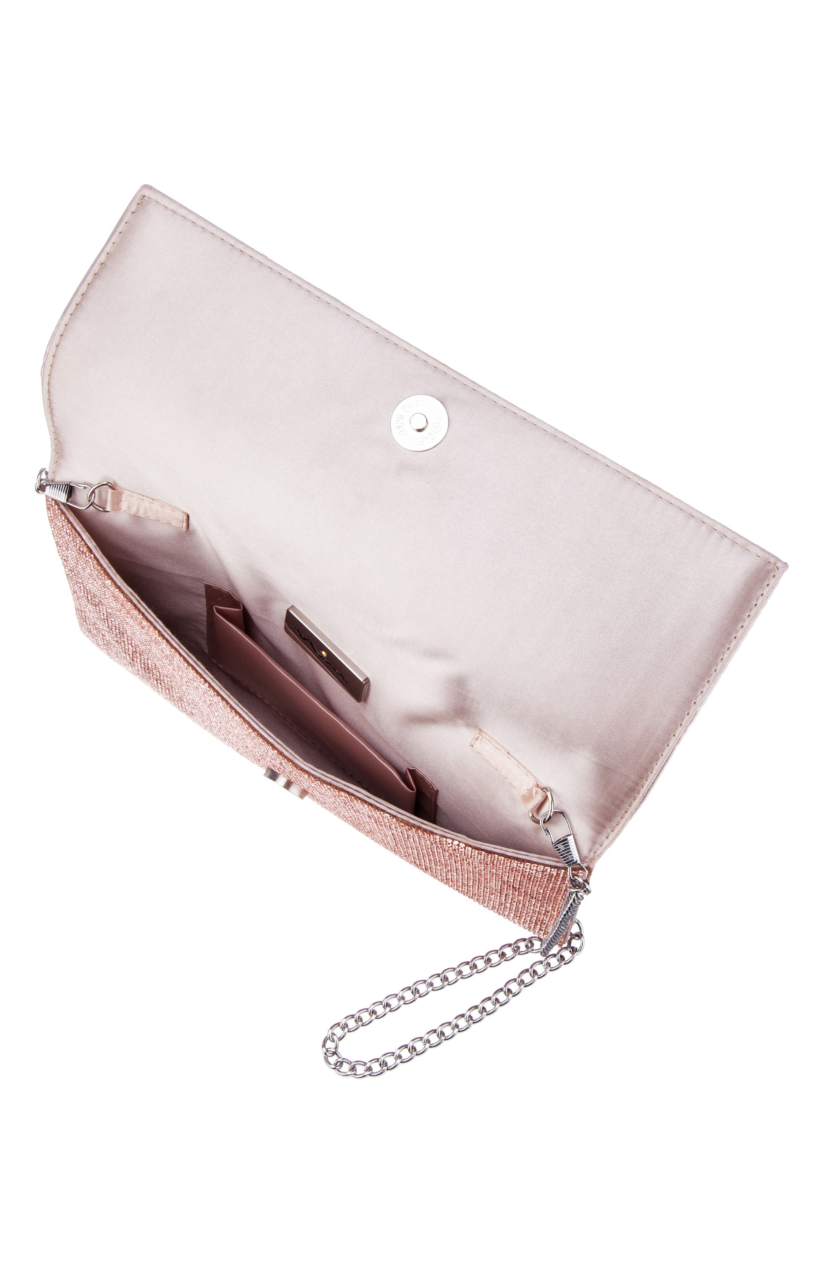 Crystal Clutch, Alternate, color, ROSEGOLD
