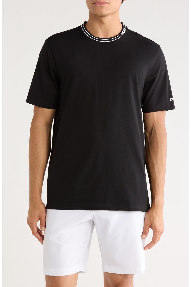 Primo Logo Crew T-Shirt, Main, color, BLACK