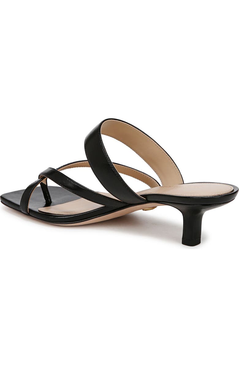 Veronica Beard Alanis Kitten Heel Slide Sandal, Alternate, color, Black