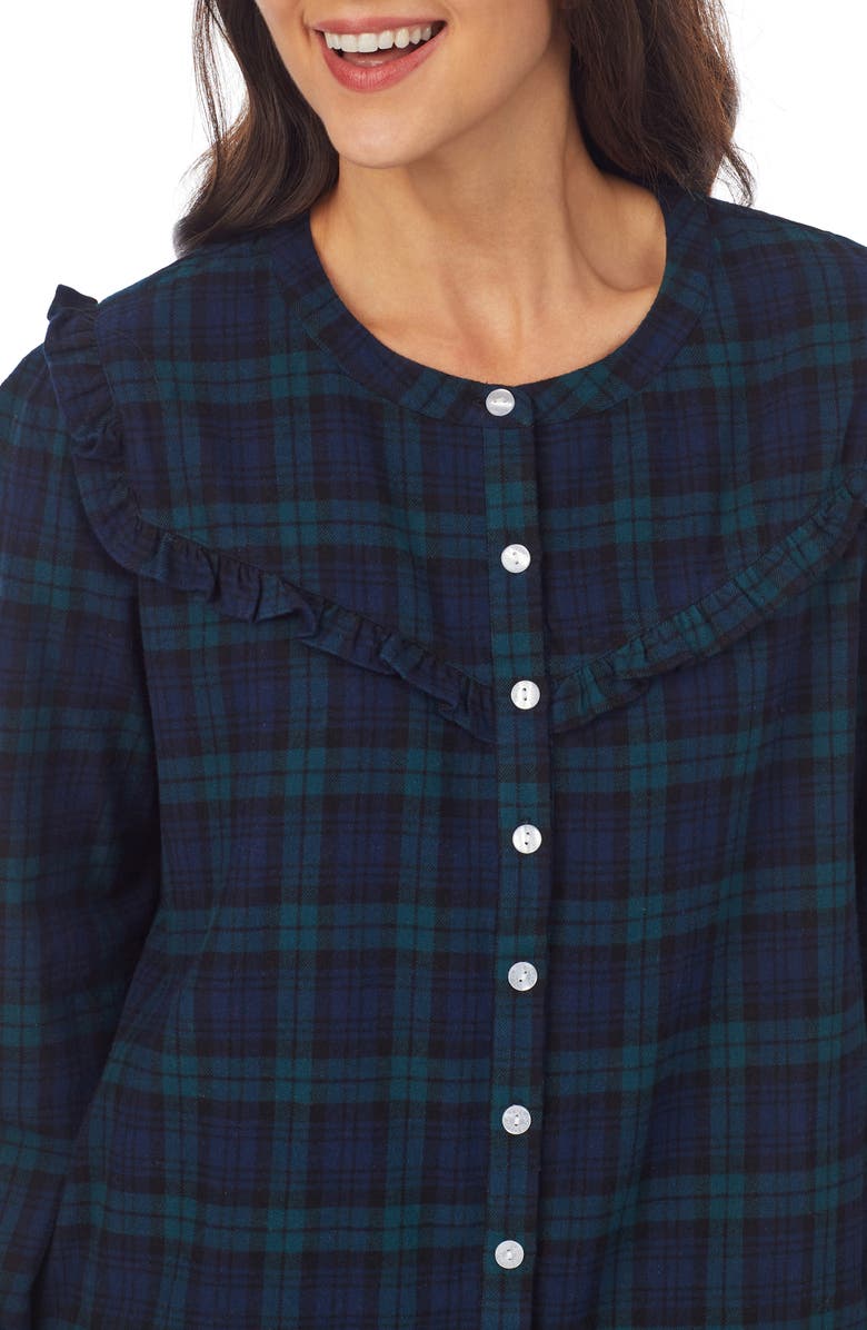 Lanz of Salzburg Nightgown, Alternate, color, Blue/Grn