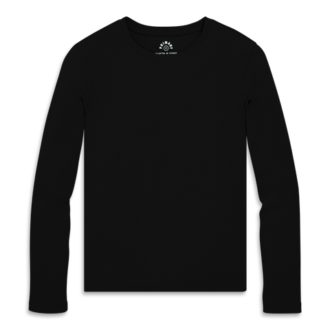 Women's Fit Long Sleeve Rib Tee