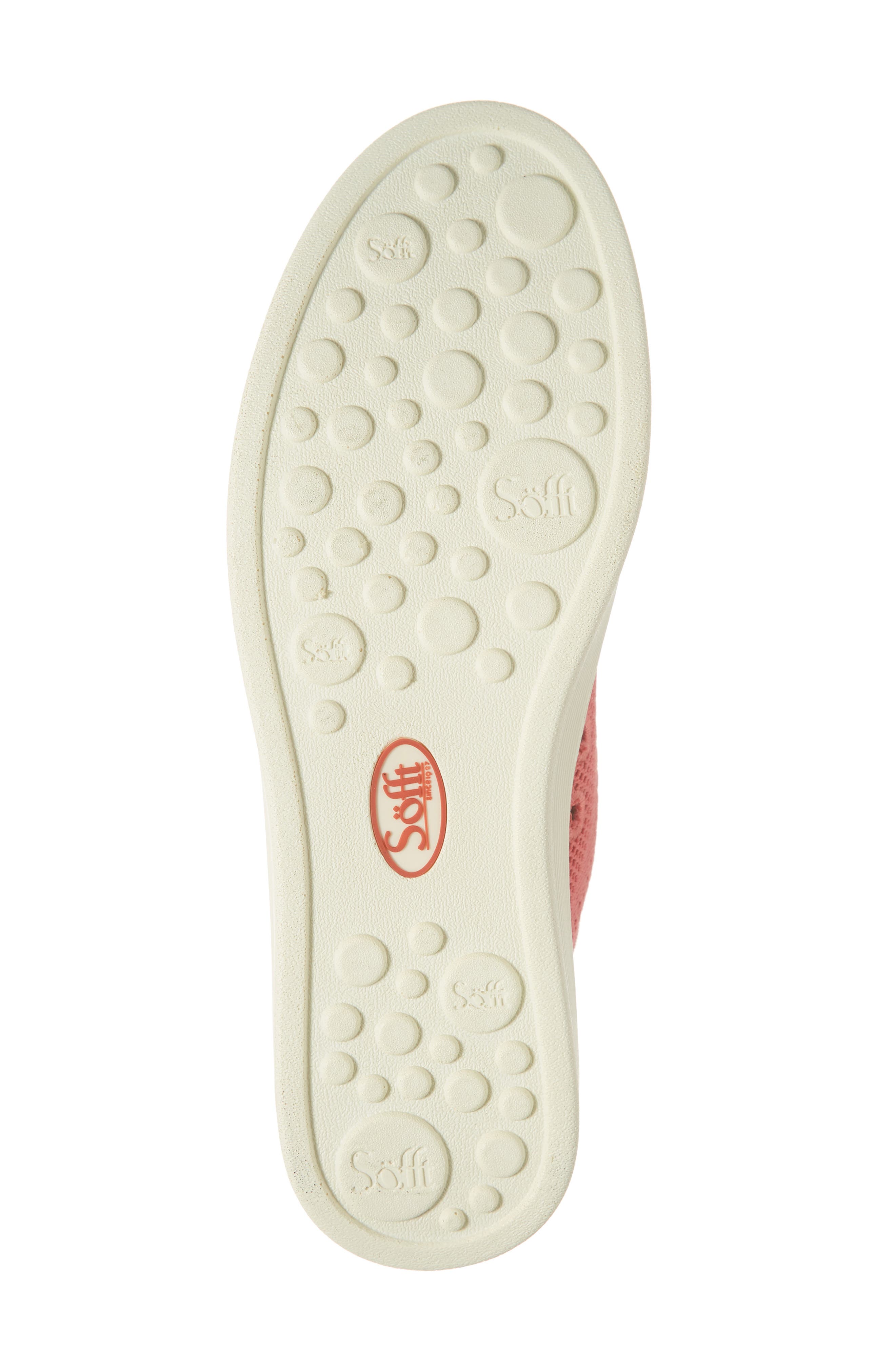 Somers Knit Sneaker, Alternate, color, ROSE CORAL