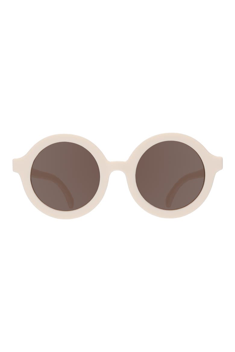 Kids' Euro Round Sunglasses, Main, color, SWEET CREAM