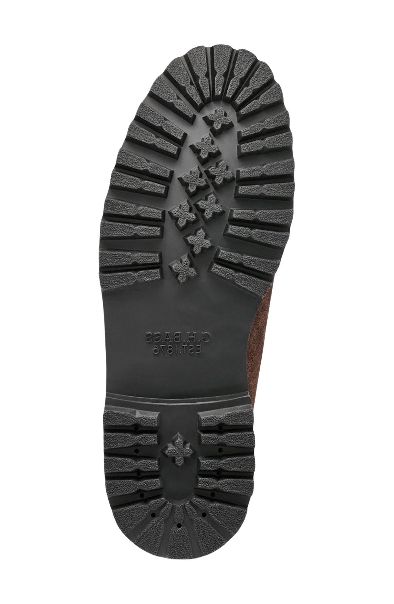 G.H.BASS Wallace Two-Eye Lace-up Shoe, Alternate, color, Brown