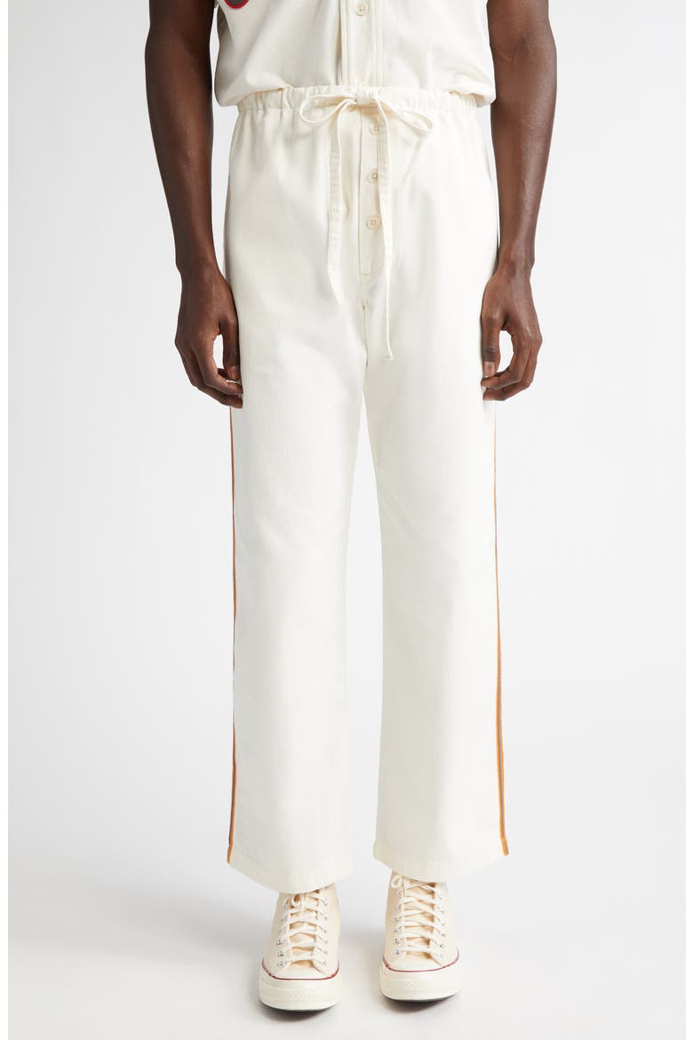 Baseball Pajama Pants, Main, color, WHITE MULTI