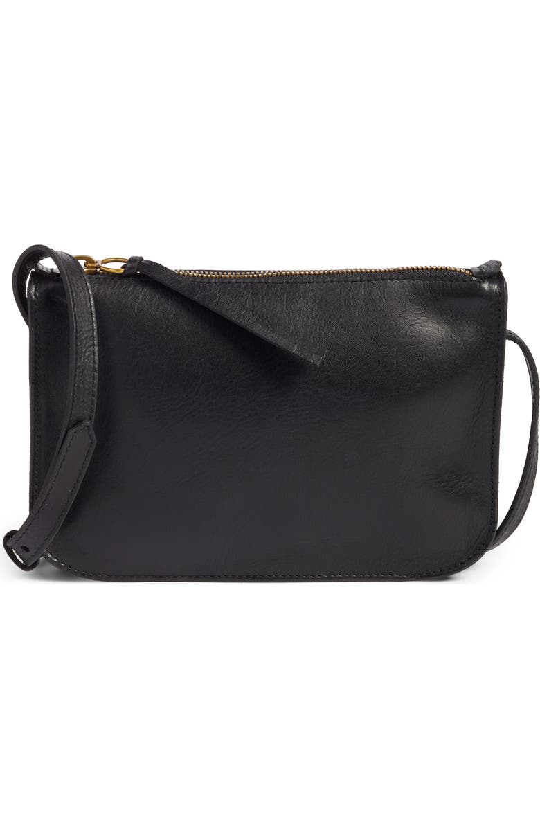 Madewell The Simple Leather Crossbody Bag, Main, color,