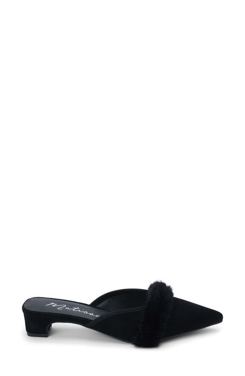 Matisse Kellan Pointed Toe Mule In Black