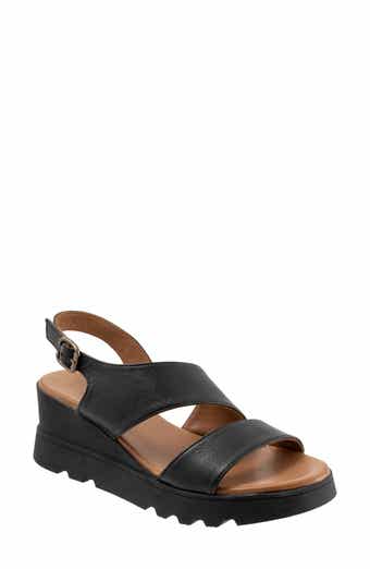 Bueno Gianna Slingback Platform Wedge Sandal