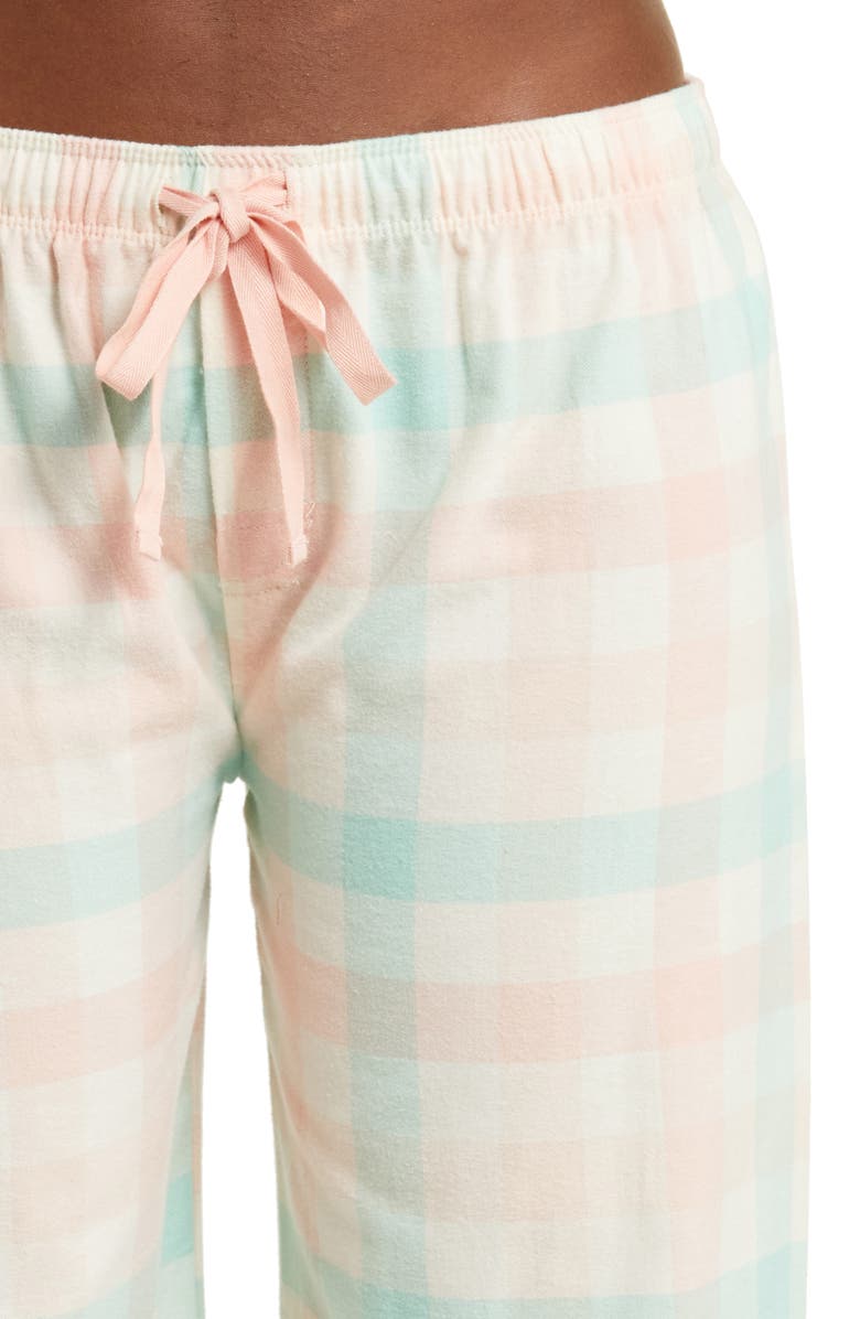 Papinelle Check Cotton Pajamas, Alternate, color, 